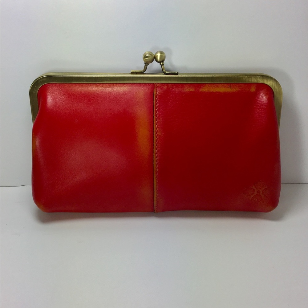 Patricia Nash Red Clutch